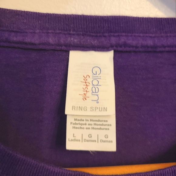 EUC Woodstock Peanuts Purple Ladies T-shirt - Picture 3 of 3